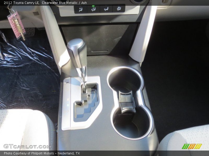 Clearwater Blue Metallic / Ash 2012 Toyota Camry LE