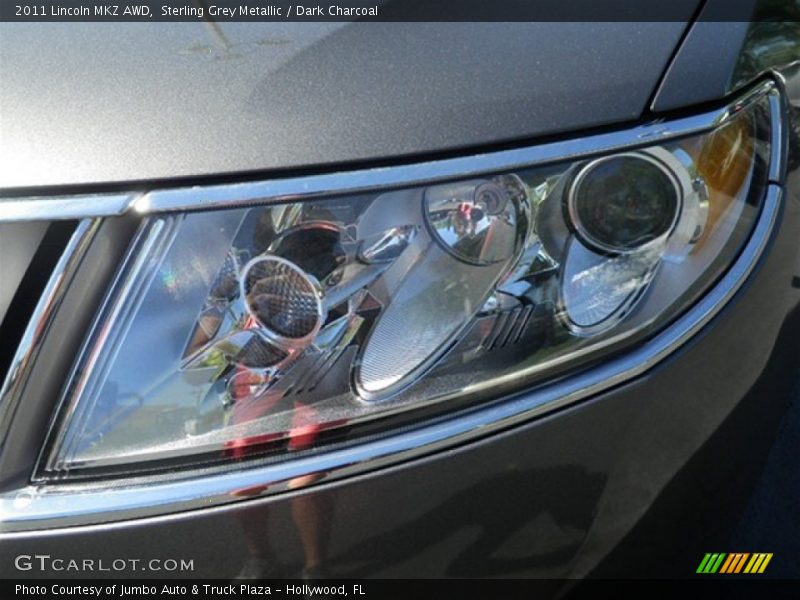 Sterling Grey Metallic / Dark Charcoal 2011 Lincoln MKZ AWD