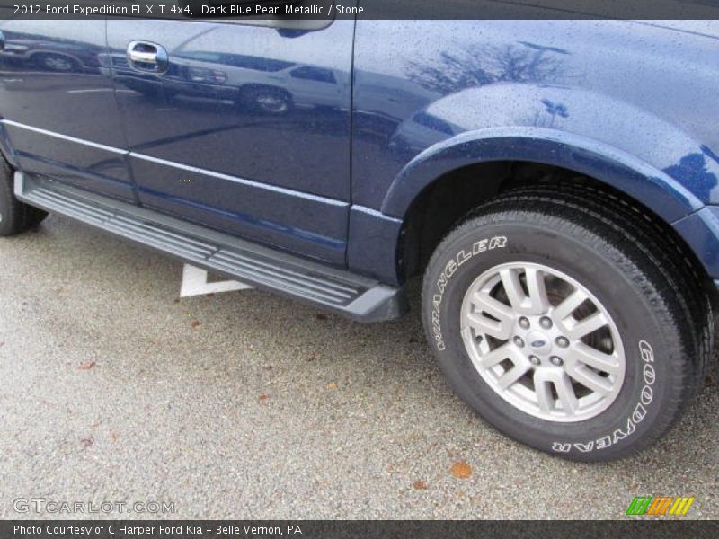 Dark Blue Pearl Metallic / Stone 2012 Ford Expedition EL XLT 4x4