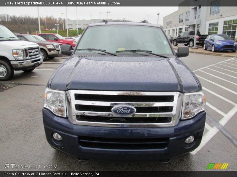 Dark Blue Pearl Metallic / Stone 2012 Ford Expedition EL XLT 4x4