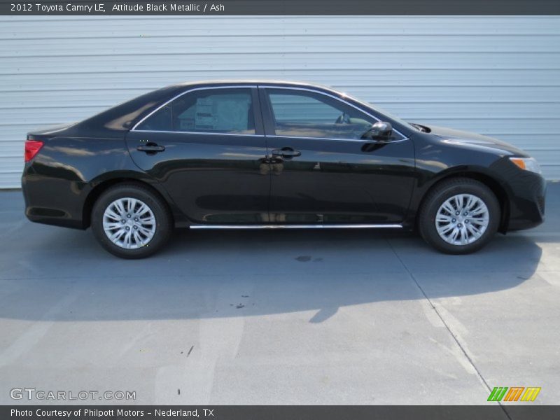 Attitude Black Metallic / Ash 2012 Toyota Camry LE