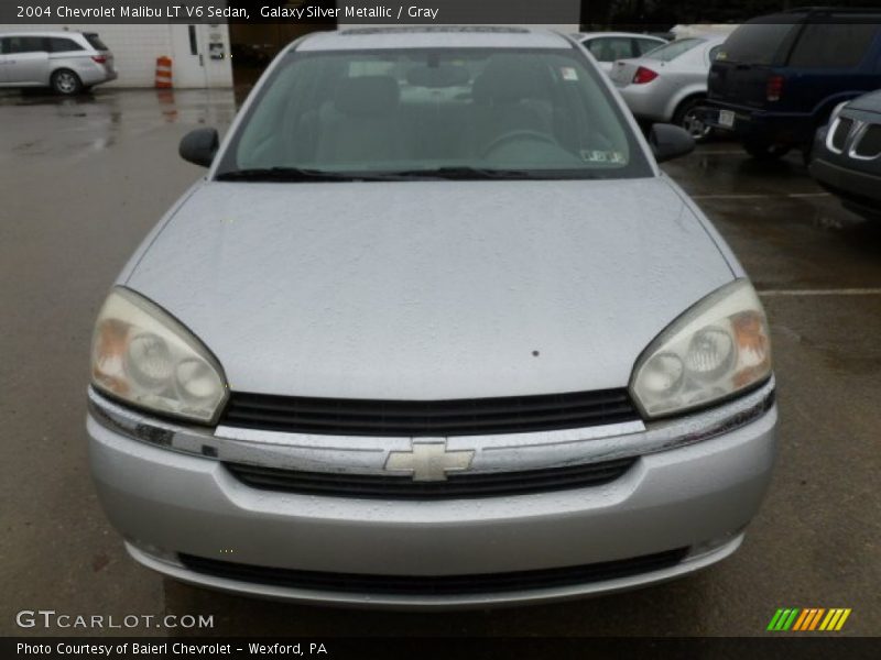 Galaxy Silver Metallic / Gray 2004 Chevrolet Malibu LT V6 Sedan