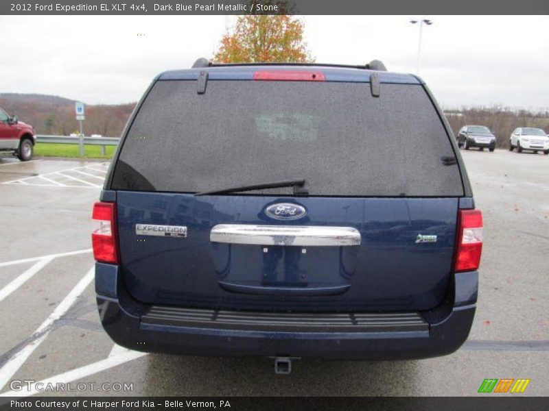 Dark Blue Pearl Metallic / Stone 2012 Ford Expedition EL XLT 4x4