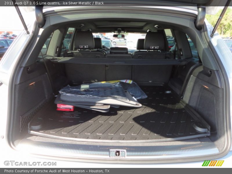 Ice Silver Metallic / Black 2013 Audi Q7 3.0 S Line quattro