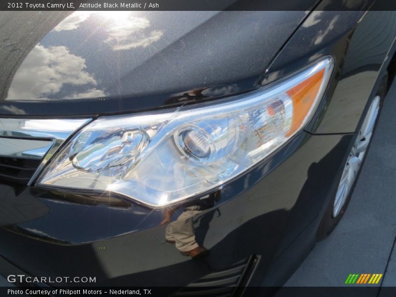 Attitude Black Metallic / Ash 2012 Toyota Camry LE