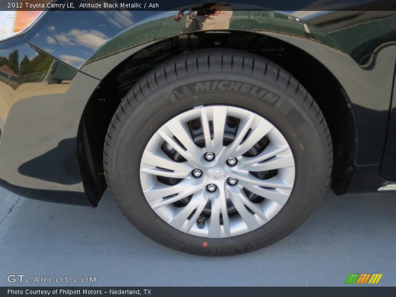 Attitude Black Metallic / Ash 2012 Toyota Camry LE