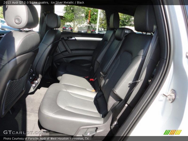 Ice Silver Metallic / Black 2013 Audi Q7 3.0 S Line quattro