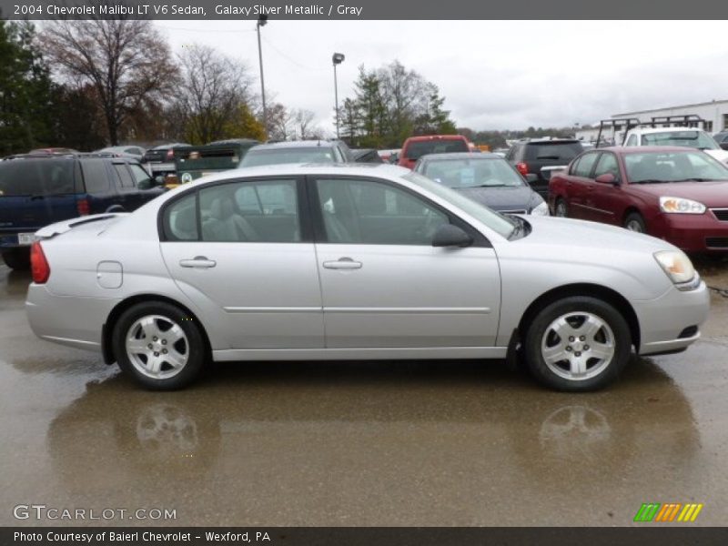Galaxy Silver Metallic / Gray 2004 Chevrolet Malibu LT V6 Sedan