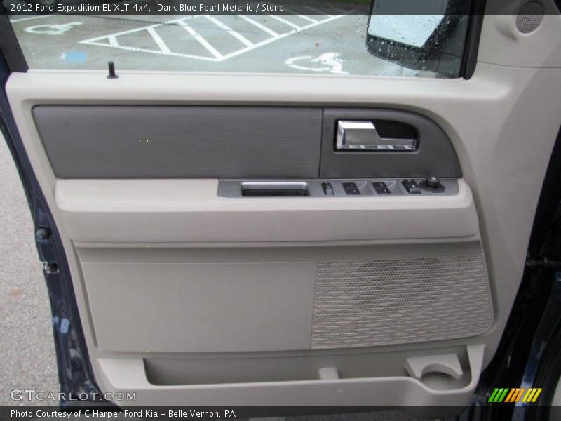 Dark Blue Pearl Metallic / Stone 2012 Ford Expedition EL XLT 4x4