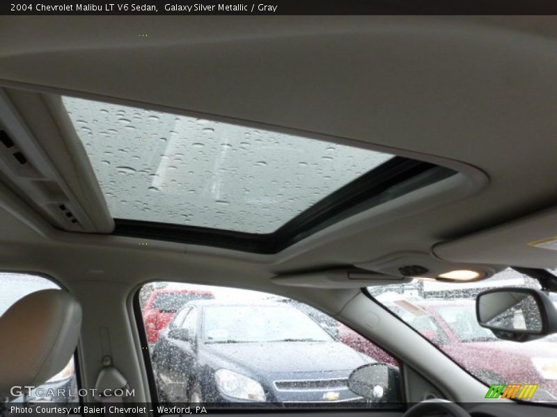 Sunroof of 2004 Malibu LT V6 Sedan