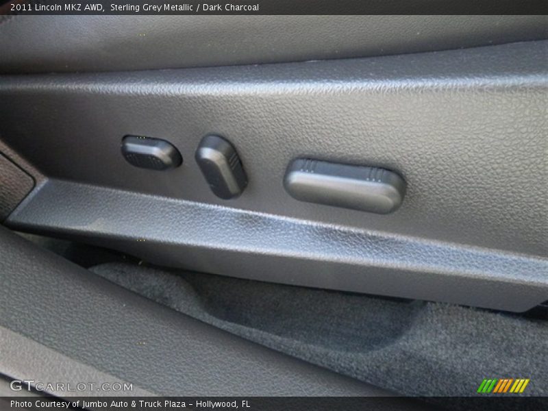 Sterling Grey Metallic / Dark Charcoal 2011 Lincoln MKZ AWD