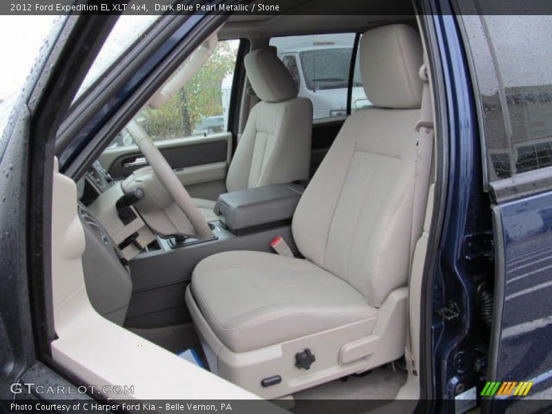 Dark Blue Pearl Metallic / Stone 2012 Ford Expedition EL XLT 4x4