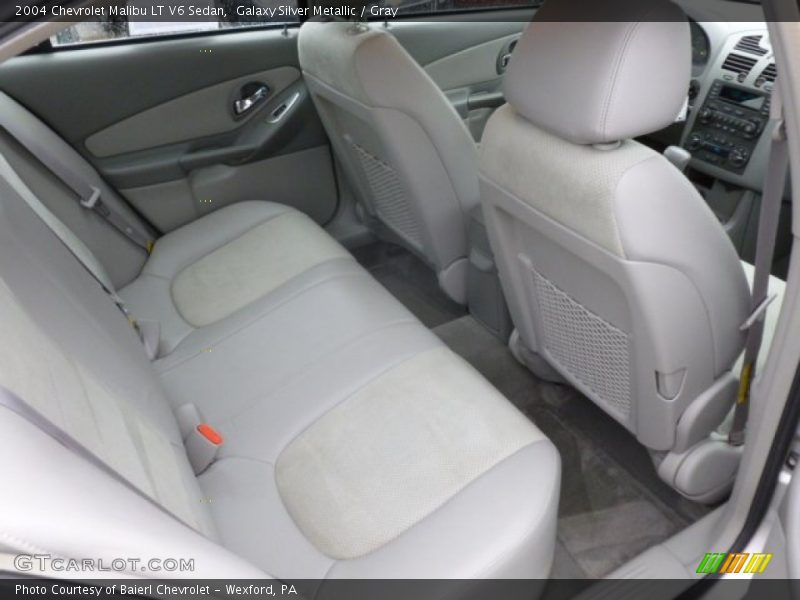 Rear Seat of 2004 Malibu LT V6 Sedan