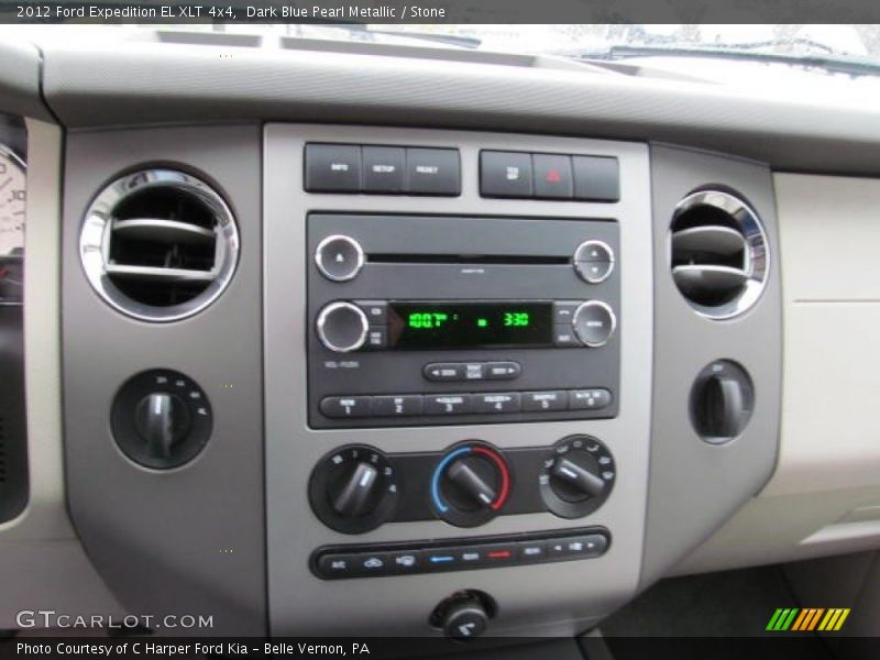 Dark Blue Pearl Metallic / Stone 2012 Ford Expedition EL XLT 4x4