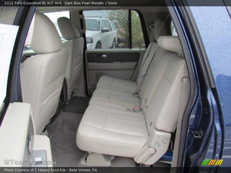 Dark Blue Pearl Metallic / Stone 2012 Ford Expedition EL XLT 4x4