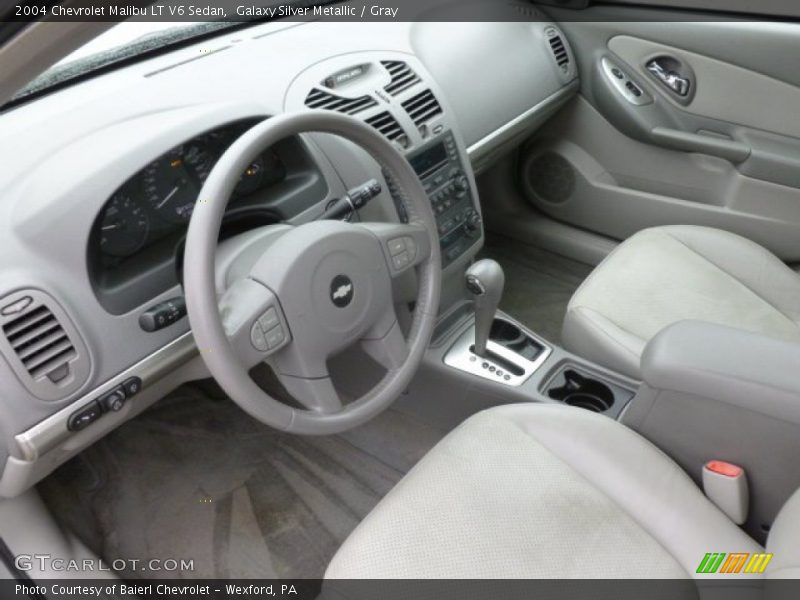 Gray Interior - 2004 Malibu LT V6 Sedan 