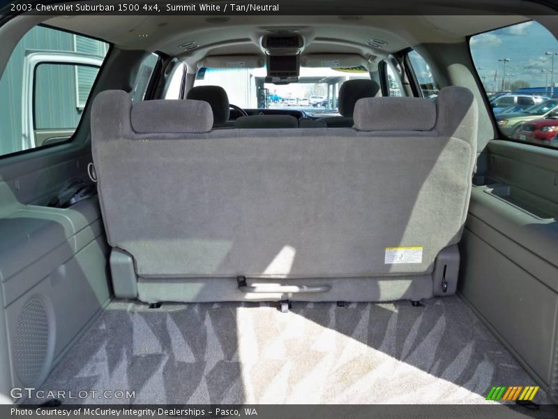 Summit White / Tan/Neutral 2003 Chevrolet Suburban 1500 4x4