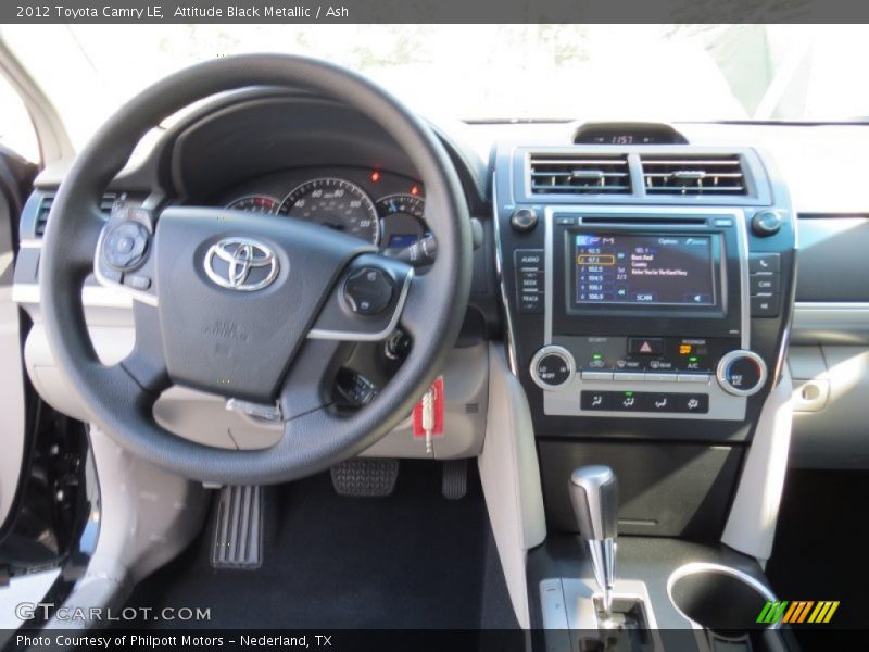 Attitude Black Metallic / Ash 2012 Toyota Camry LE