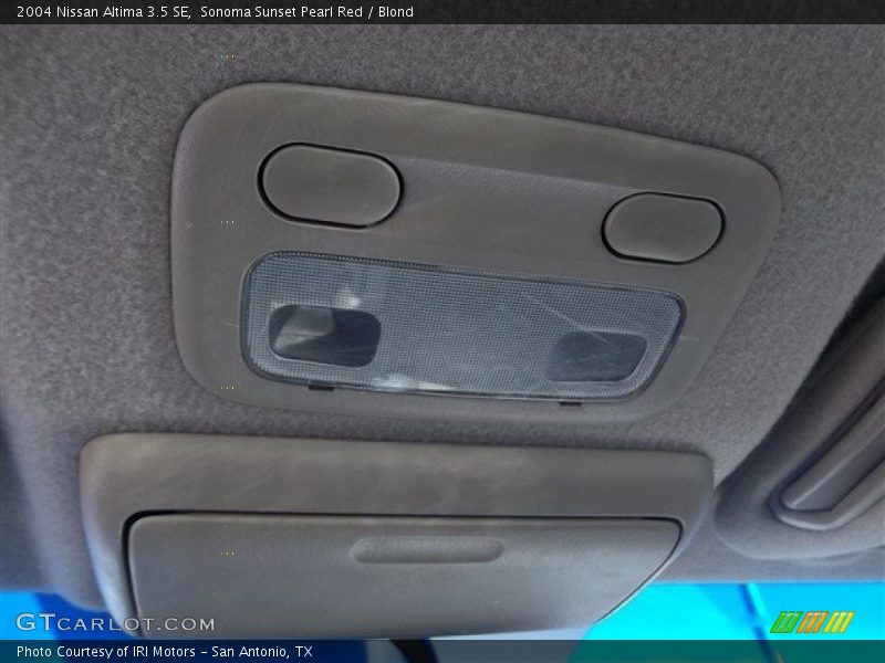 Sonoma Sunset Pearl Red / Blond 2004 Nissan Altima 3.5 SE