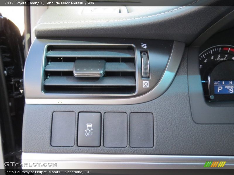 Attitude Black Metallic / Ash 2012 Toyota Camry LE