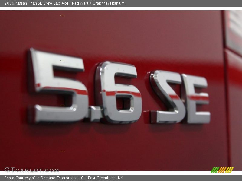 Red Alert / Graphite/Titanium 2006 Nissan Titan SE Crew Cab 4x4