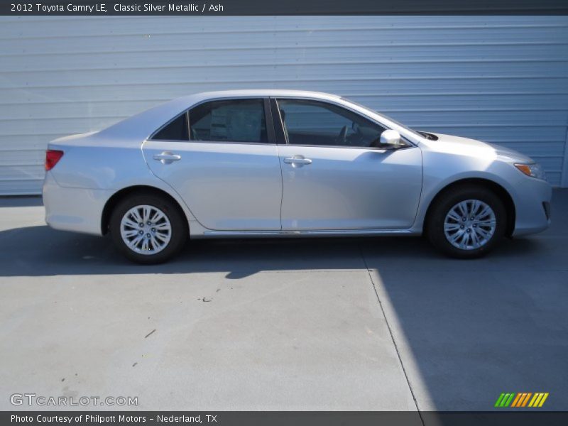 Classic Silver Metallic / Ash 2012 Toyota Camry LE