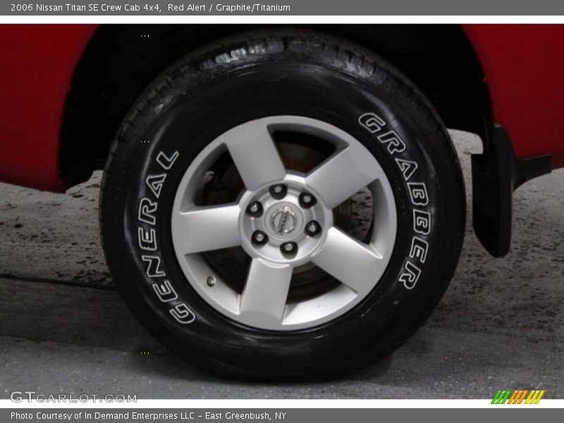 Red Alert / Graphite/Titanium 2006 Nissan Titan SE Crew Cab 4x4