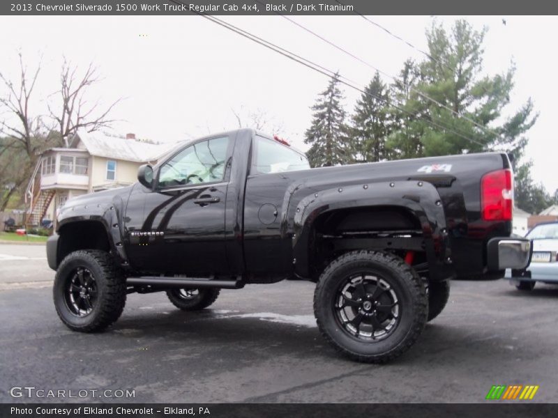  2013 Silverado 1500 Work Truck Regular Cab 4x4 Black