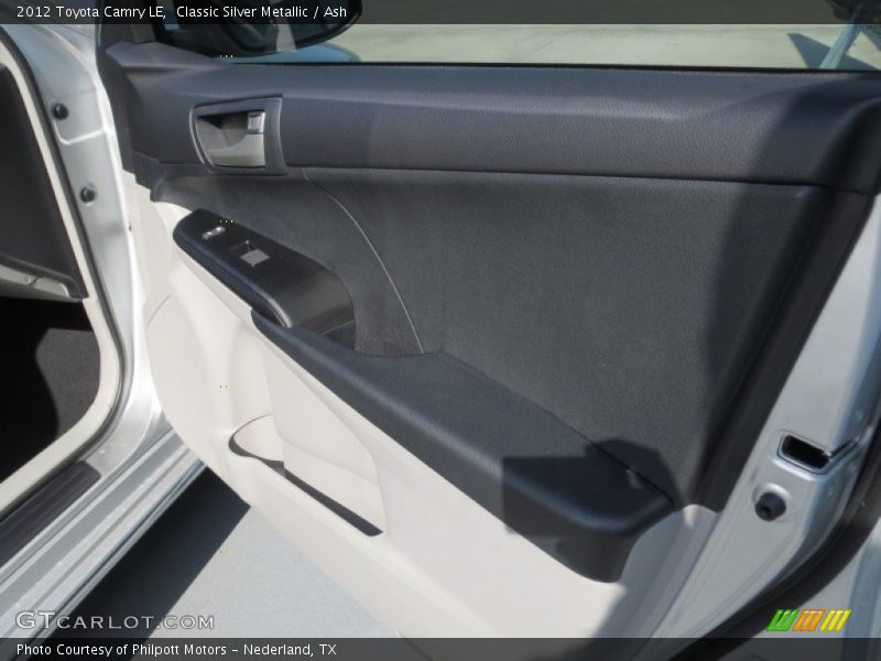 Classic Silver Metallic / Ash 2012 Toyota Camry LE