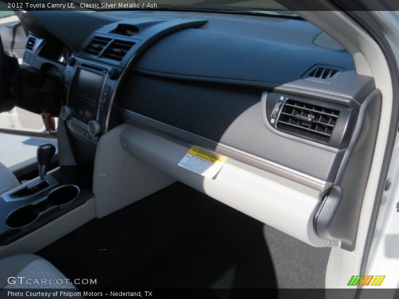 Classic Silver Metallic / Ash 2012 Toyota Camry LE