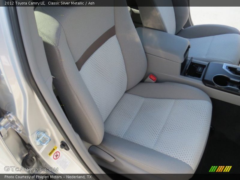 Classic Silver Metallic / Ash 2012 Toyota Camry LE