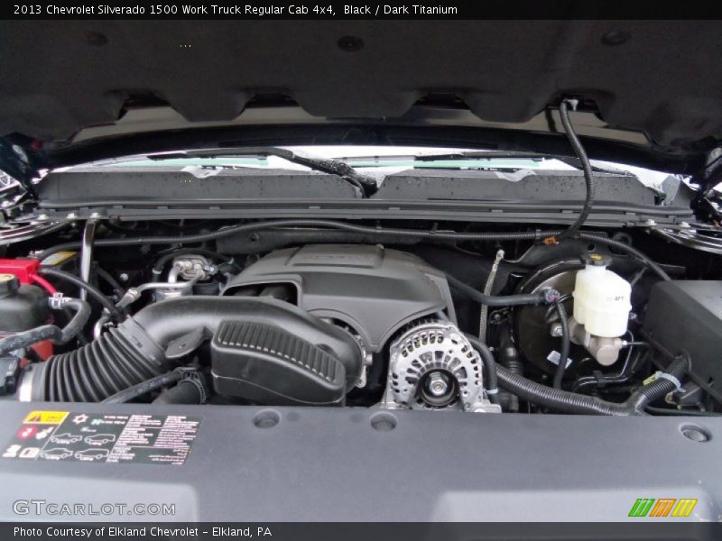 Black / Dark Titanium 2013 Chevrolet Silverado 1500 Work Truck Regular Cab 4x4