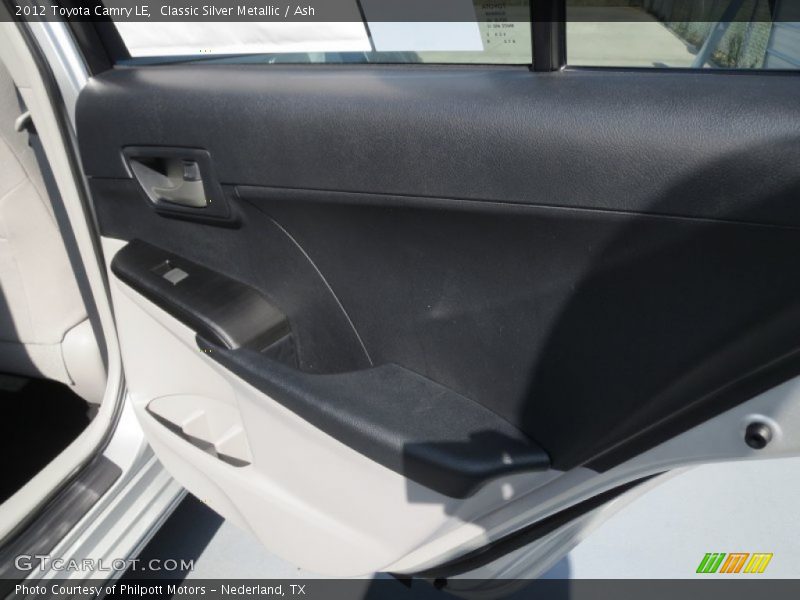 Classic Silver Metallic / Ash 2012 Toyota Camry LE