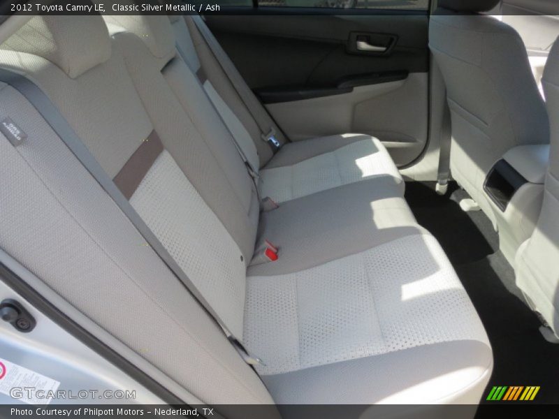 Classic Silver Metallic / Ash 2012 Toyota Camry LE