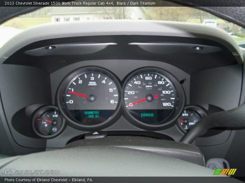  2013 Silverado 1500 Work Truck Regular Cab 4x4 Work Truck Regular Cab 4x4 Gauges