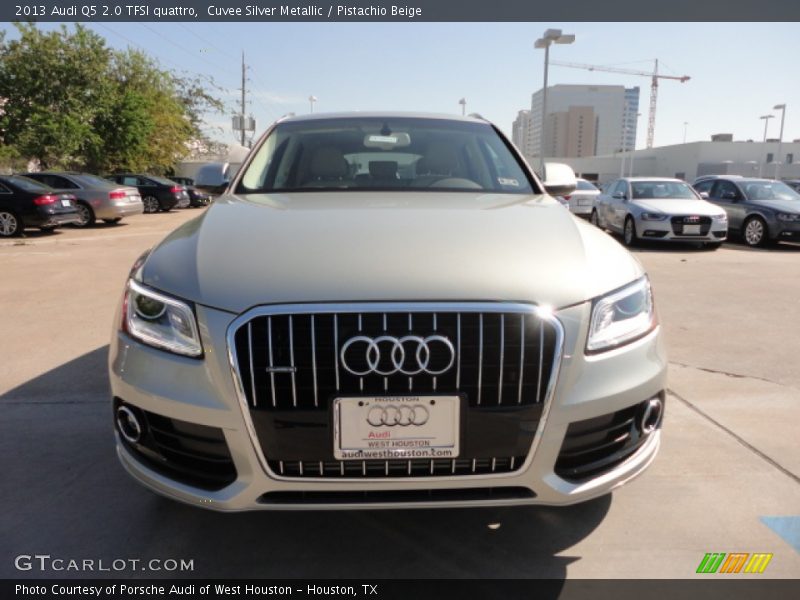 Cuvee Silver Metallic / Pistachio Beige 2013 Audi Q5 2.0 TFSI quattro