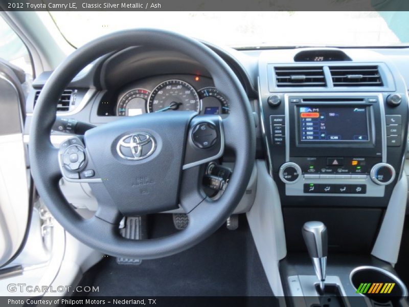Classic Silver Metallic / Ash 2012 Toyota Camry LE