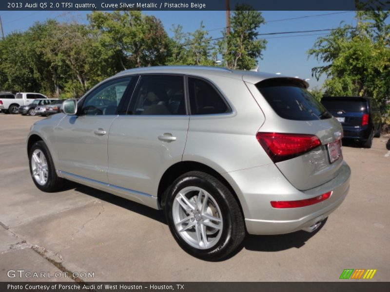 Cuvee Silver Metallic / Pistachio Beige 2013 Audi Q5 2.0 TFSI quattro