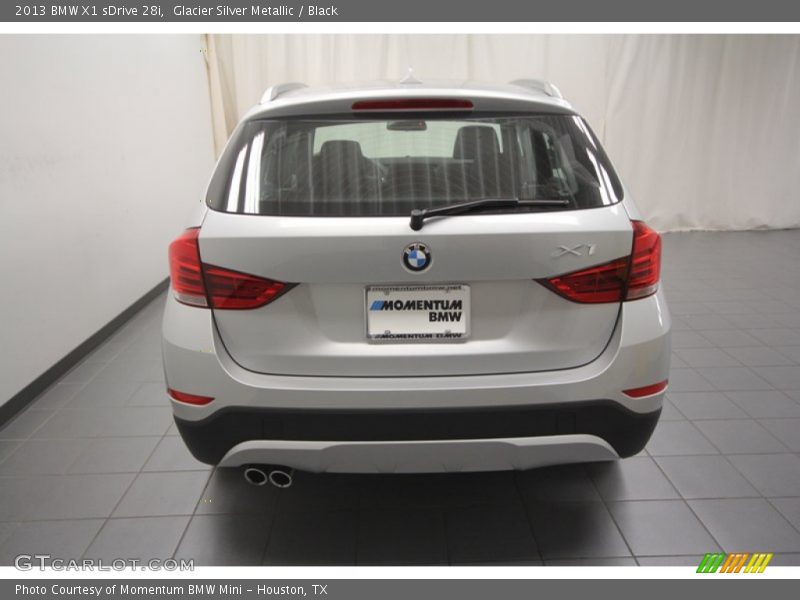 Glacier Silver Metallic / Black 2013 BMW X1 sDrive 28i