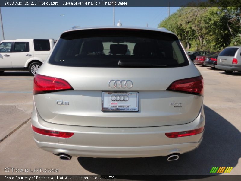 Cuvee Silver Metallic / Pistachio Beige 2013 Audi Q5 2.0 TFSI quattro