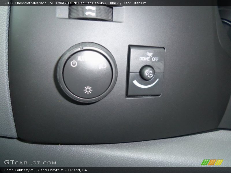 Black / Dark Titanium 2013 Chevrolet Silverado 1500 Work Truck Regular Cab 4x4