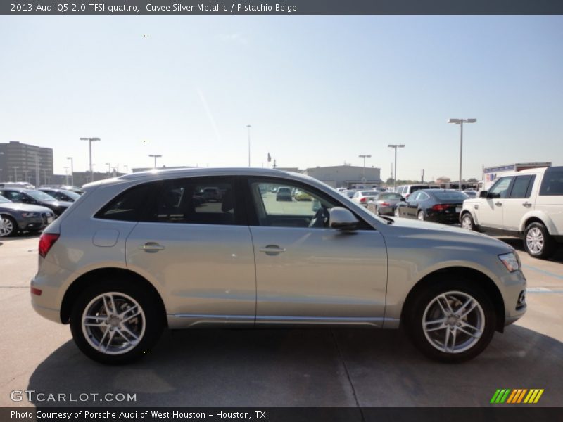 Cuvee Silver Metallic / Pistachio Beige 2013 Audi Q5 2.0 TFSI quattro
