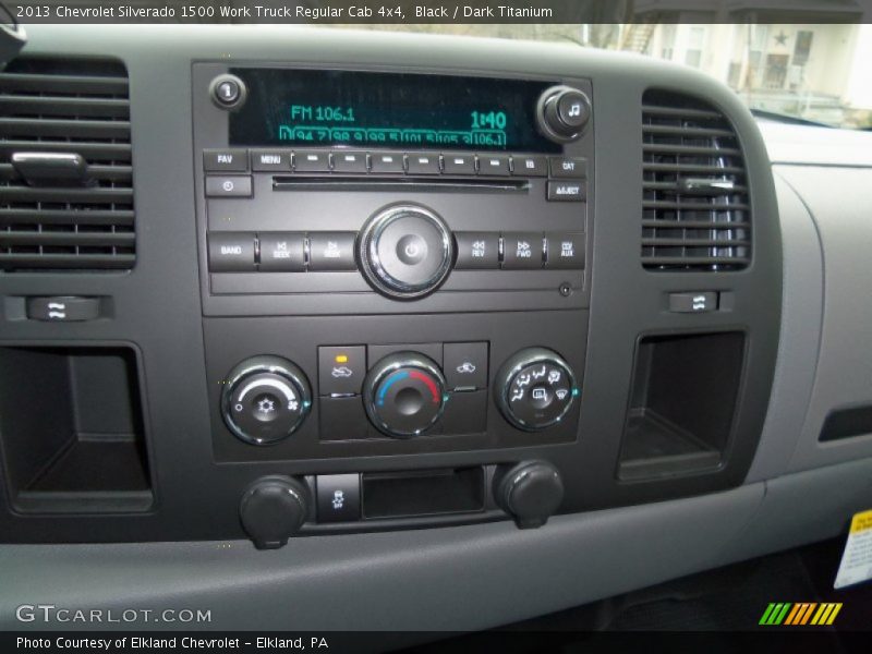 Controls of 2013 Silverado 1500 Work Truck Regular Cab 4x4