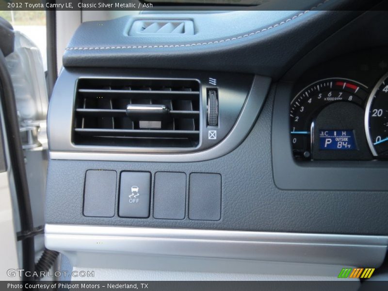 Classic Silver Metallic / Ash 2012 Toyota Camry LE
