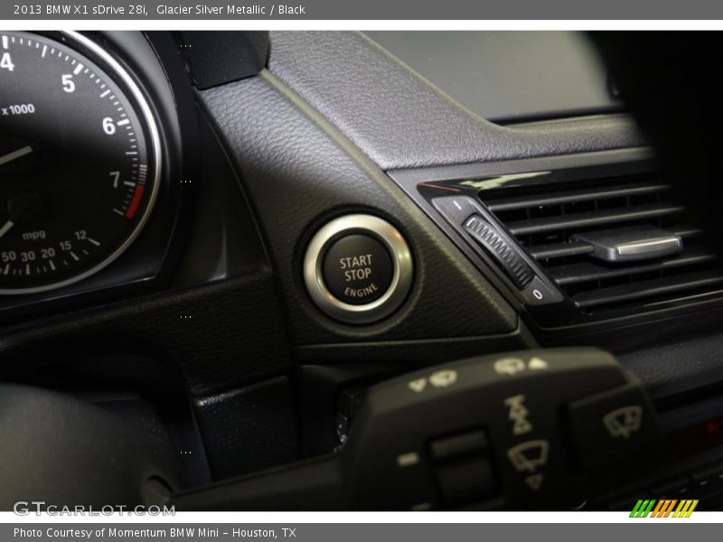 Glacier Silver Metallic / Black 2013 BMW X1 sDrive 28i