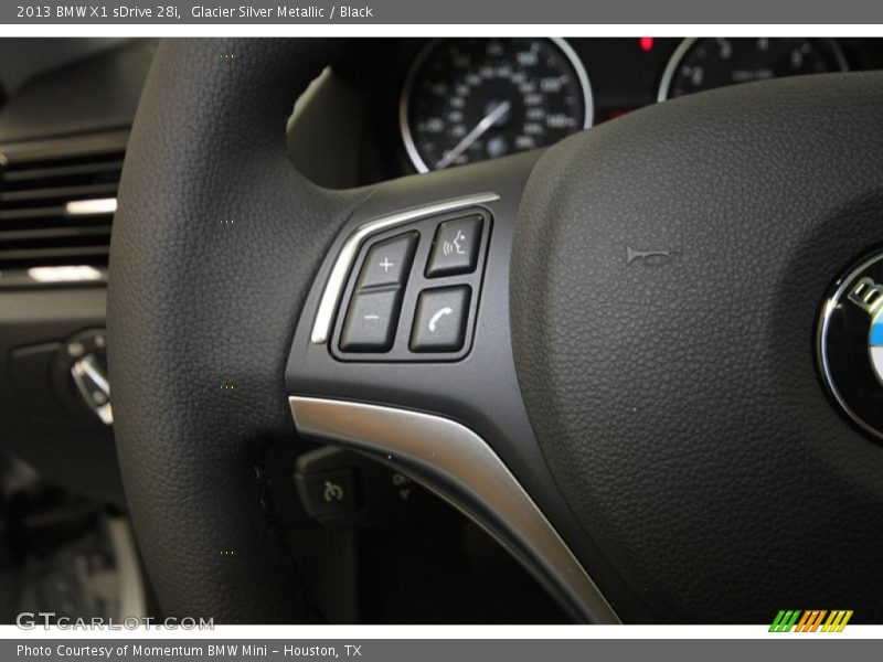 Glacier Silver Metallic / Black 2013 BMW X1 sDrive 28i