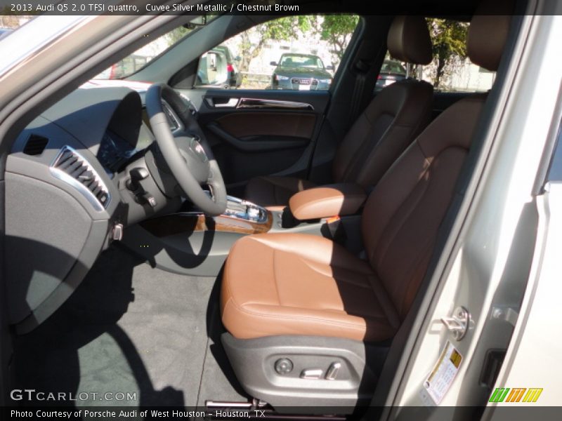 Cuvee Silver Metallic / Chestnut Brown 2013 Audi Q5 2.0 TFSI quattro