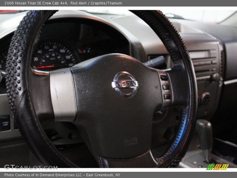 Red Alert / Graphite/Titanium 2006 Nissan Titan SE Crew Cab 4x4