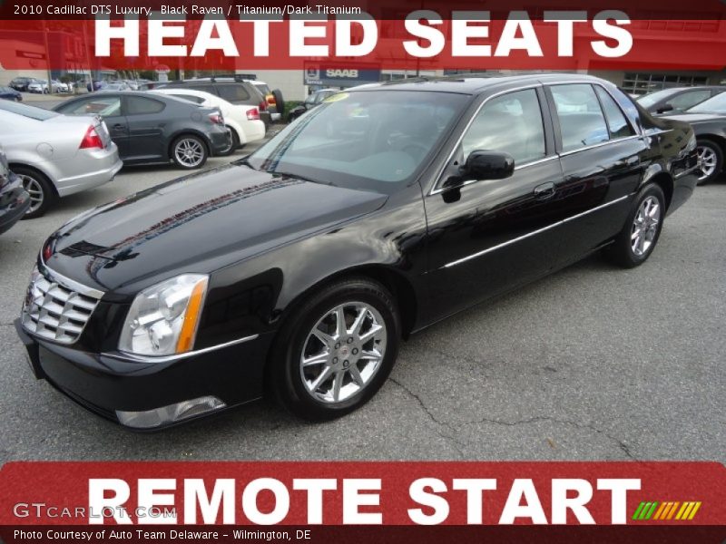 Black Raven / Titanium/Dark Titanium 2010 Cadillac DTS Luxury