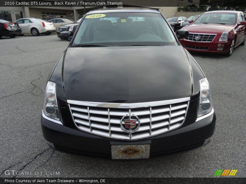 Black Raven / Titanium/Dark Titanium 2010 Cadillac DTS Luxury